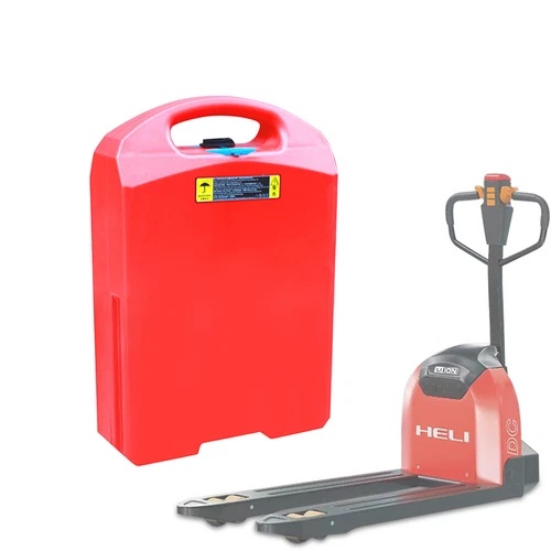Electric Pallet Jack - Batería de litio roja 20Ah 48V