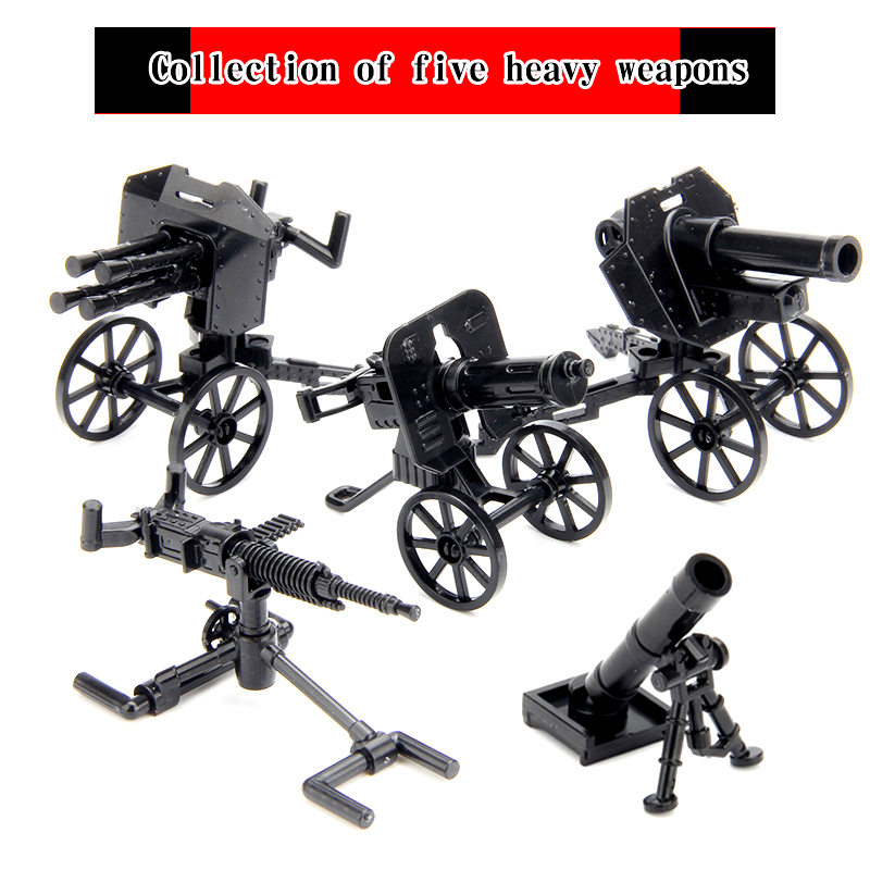 Heavy Equipment Education - Serie de Equipos Militares MOC, Bloques