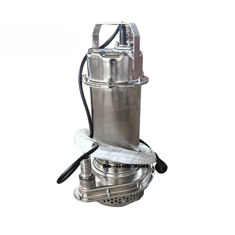 Submersible Pump Sewage - Bomba Sumergible de Acero Inoxidable Anticorrosión
