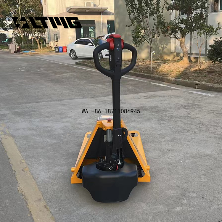 Transpaleta Semieléctrica en V - Electric Pallet Jack reseña y precio