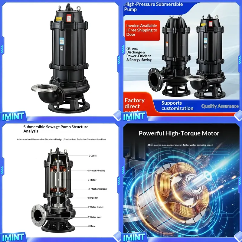 Bomba Sumergible para Aguas Re - Submersible Pump Sewage reseña y precio