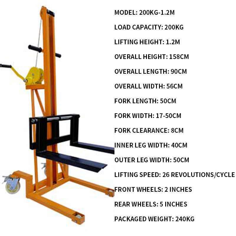 Transpaleta Manual, Carretilla - Electric Pallet Jack reseña y precio